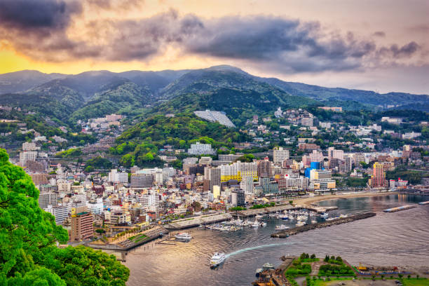 istock Atami, Japan Skyline 693809740