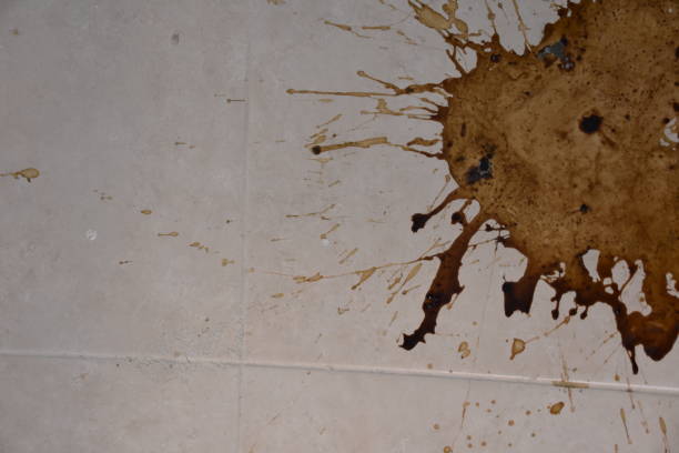 istock Coffee spilled on the floor 693816426