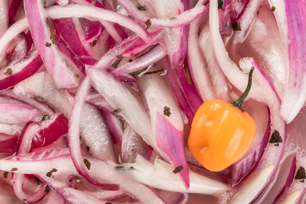 istock Habanero chili and onion slices 693822788