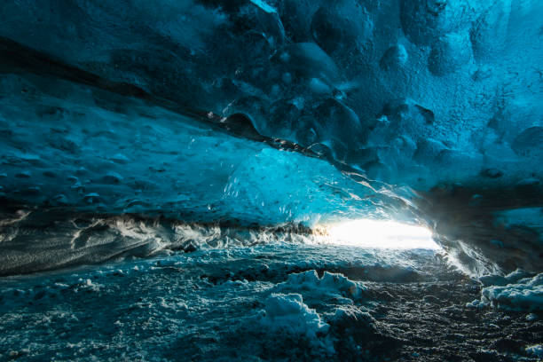istock Icelandic ice cave at the Skaftafell glacier 693823556