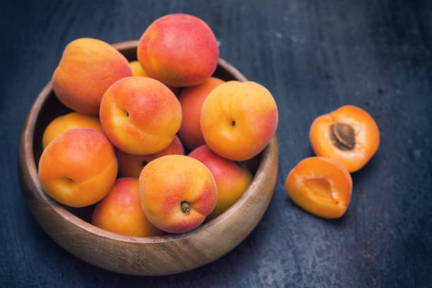 istock Fresh Ripe Organic Apricots 693824210