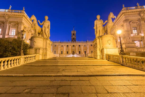 istock Piazza del Campidoglio, Rome Italy 693826718