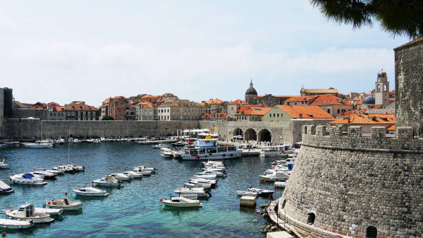 istock Dubrovnik , part of old town,  Croatia 693831490