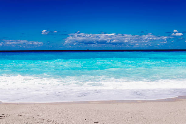 istock Beach and tropical sea 693848336