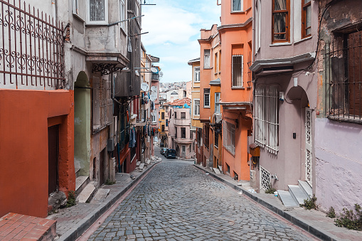 Door, Street, Istanbul, Turkey - Middle East, Footpath