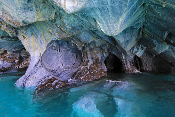 istock The marble cathedral chapel, Marmol Chapels, Puerto Tranquilo, Chile 693864458