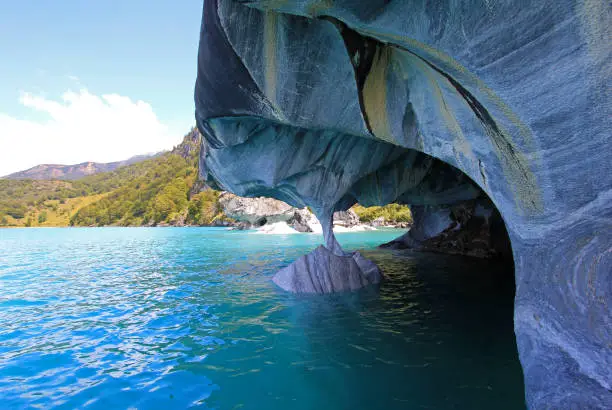 Photo of The marble cathedral chapel, Marmol Chapels, Puerto Tranquilo, Chile