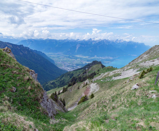 istock Rock of Naye, Switzerland 693867892