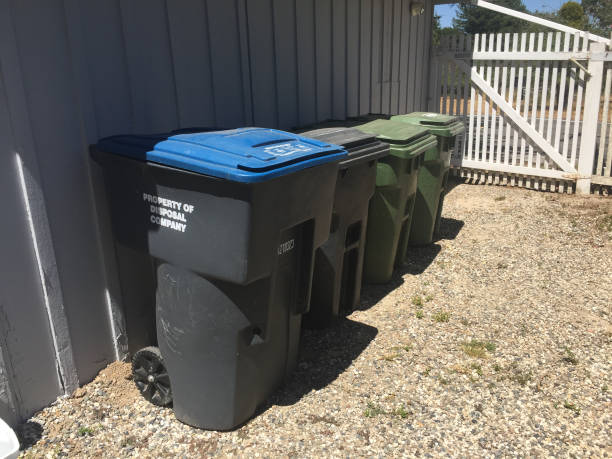 istock Recycling cans, California 693871580