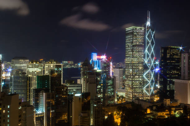 istock Hong Kong at night 693884022