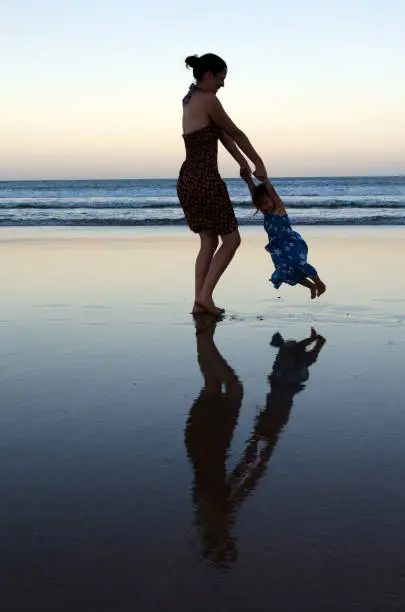 Photo of Mother and daughter play