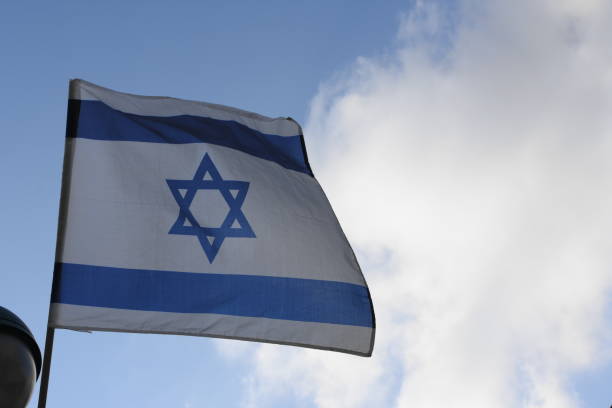 istock Waving Israel flag 693937870