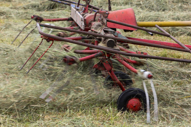 istock haying tractor in german countryside in summer 693940482
