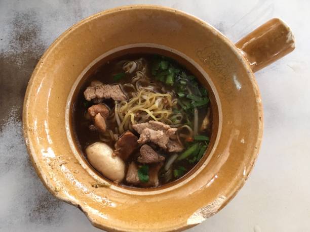 istock Asian noodle with blood 693962416