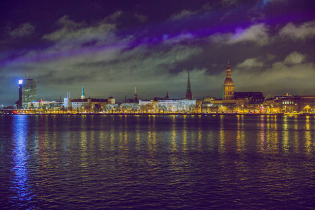 istock Old town Riga, capiral of Latvia. 693975514
