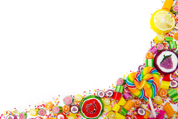 istock Assorted tasty candies and lollipops 693988342