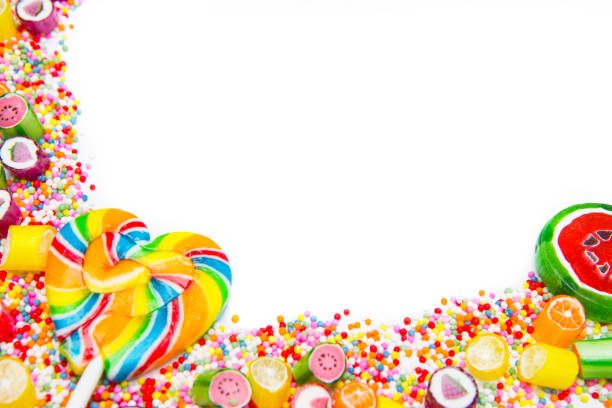 istock Colorful candies and lollipops 693990860