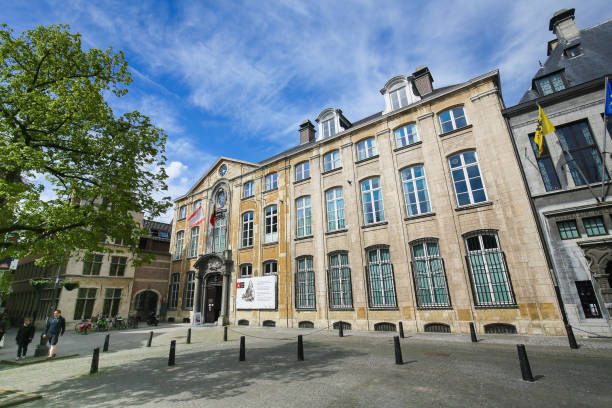 Antwerp, Belgium, the Plantin-Moretus Museum, a famous printing museum