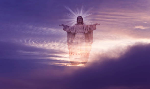 istock Jesus Christ in Heaven religion concept 693991868