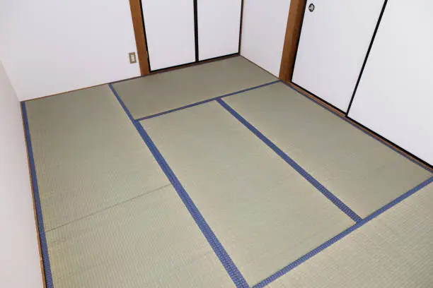 Japanese-style room, TATAMI in Japan