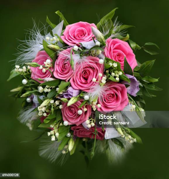 Wedding Bouquet Stock Photo - Download Image Now - Adult, Arts Culture and Entertainment, Beauty