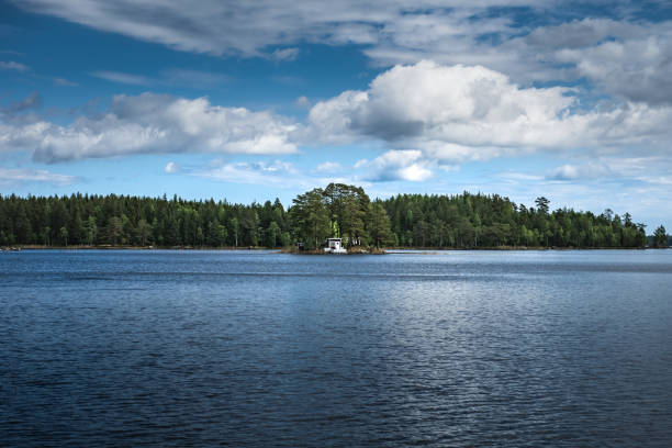 istock Summer house on island 694004346