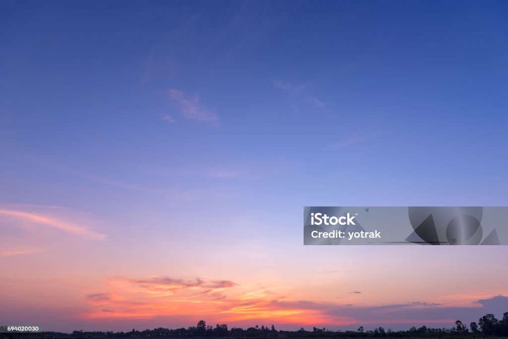 sunset sky  - Foto de stock de Cielo libre de derechos