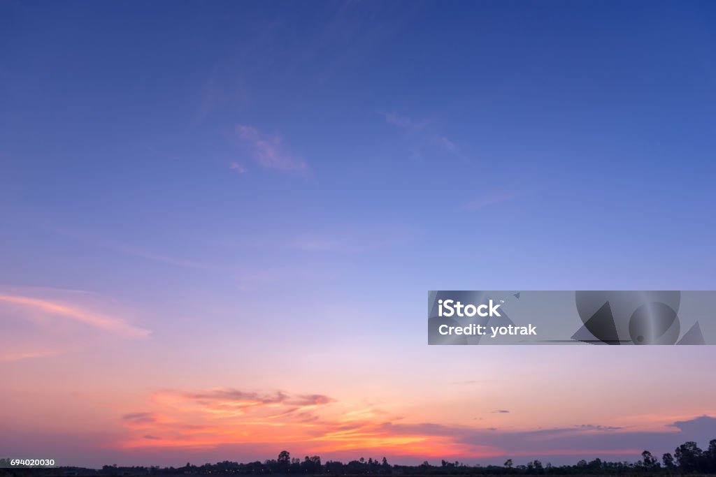 sunset sky Sky Stock Photo