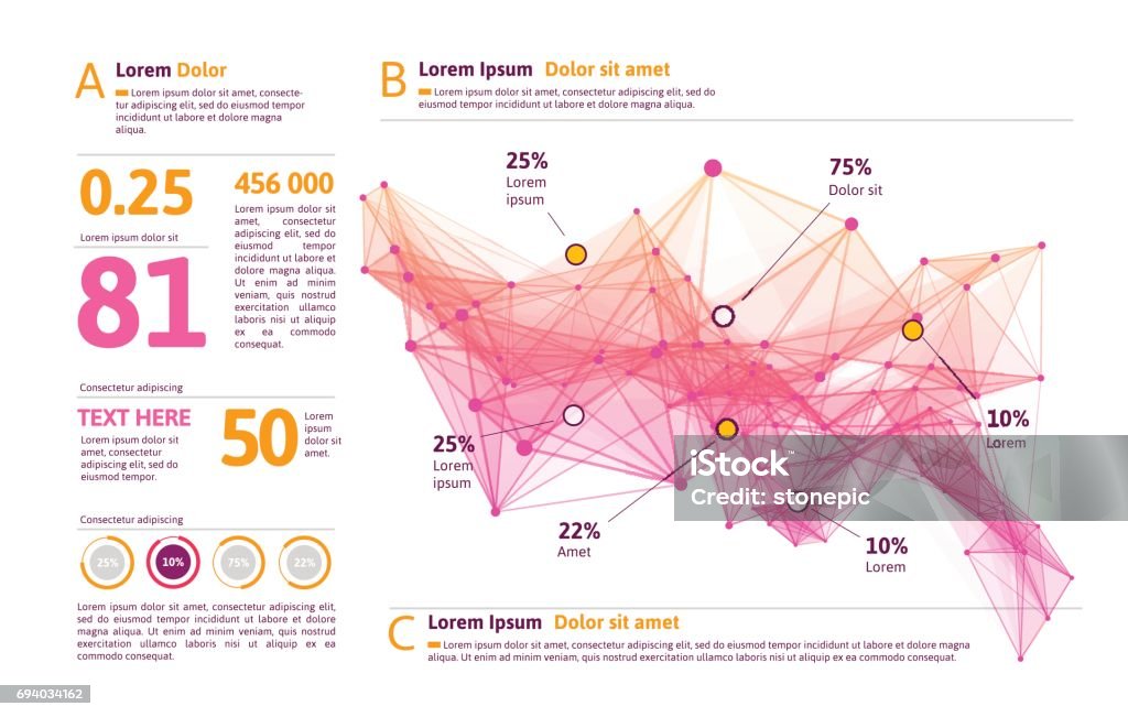 Futuristic Infographic Information Aesthetic Design Complex Data ...
