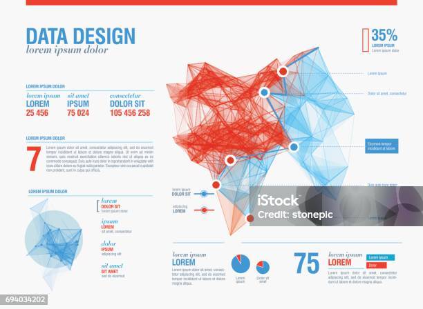 Futuristic Infographic Information Aesthetic Design Complex Data ...
