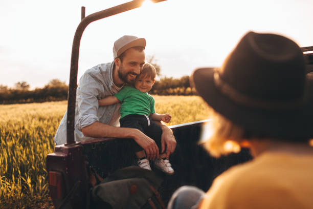 istock Family on a road trip 694040270