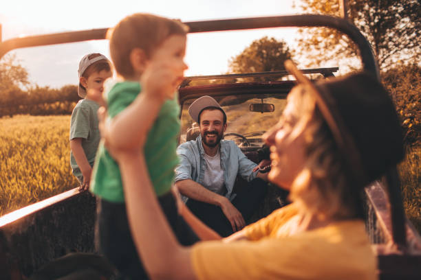 istock Family on a road trip 694040466