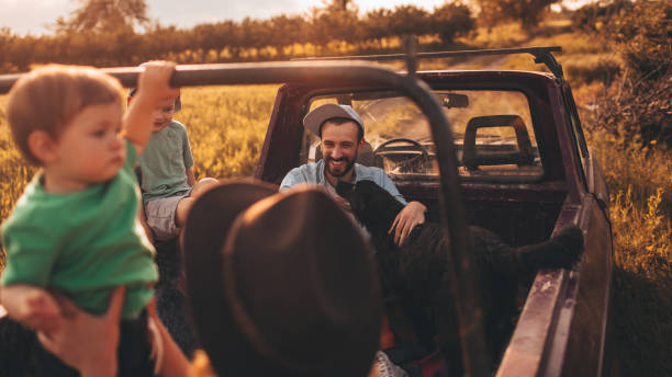 istock Family on a road trip 694040580