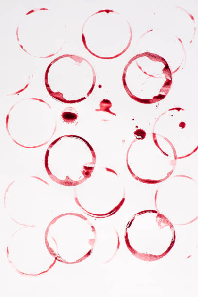 istock heap of red wine stains and drops isolated on white 694050932