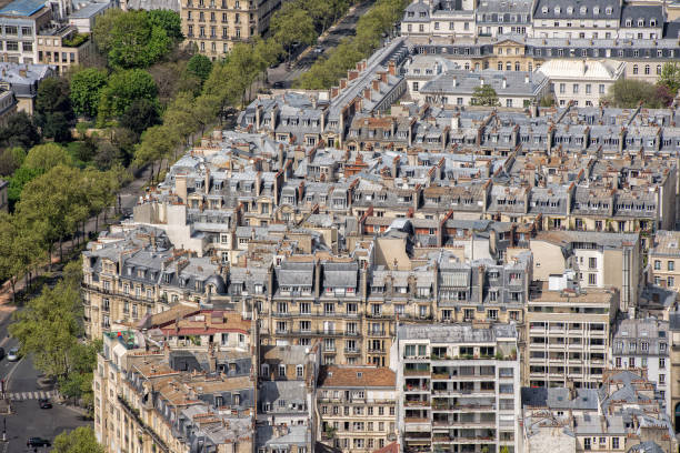istock paris roofs and building cityview 694072428