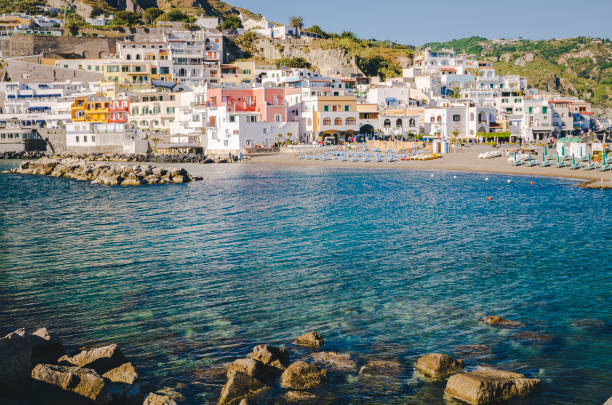 istock Beach at Sant Angelo on island Ischia, Italy 694076540