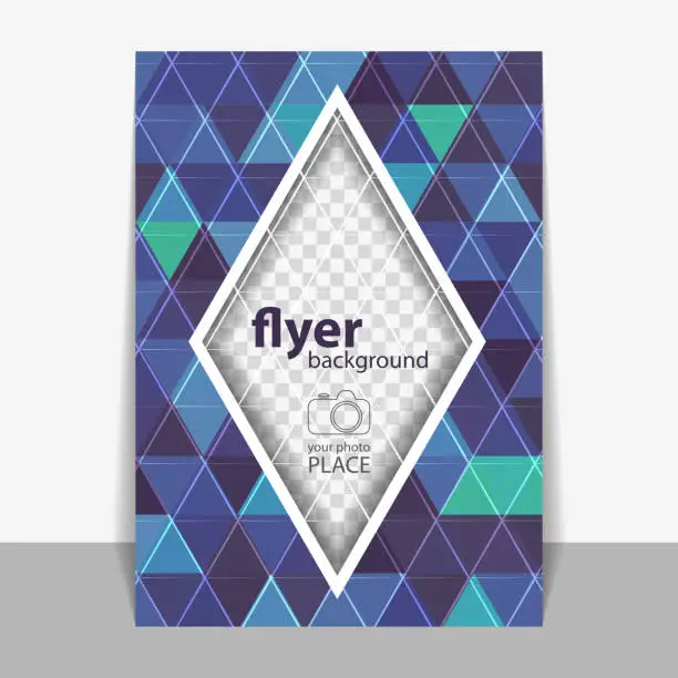 Vector illustration of Flyer or Cover Design