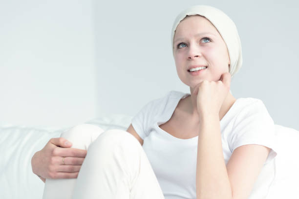 istock Woman with tumour 694105280