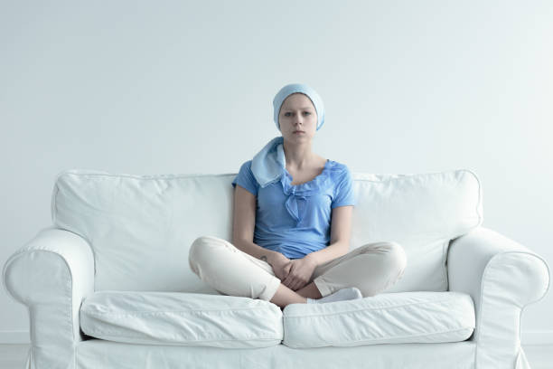 istock Woman suffering for alopecia 694105328