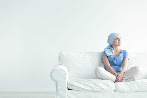 istock Brave woman during oncology treatment 694105330