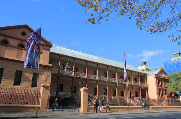 Parliament house Sydney Australia stock photo