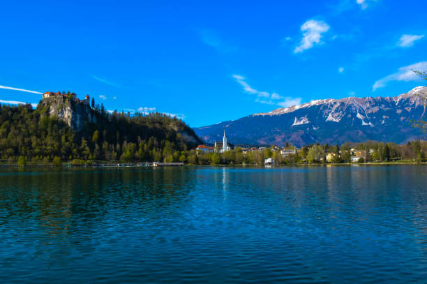 istock Beautiful view over Lake Bled, Slovenia 694164410