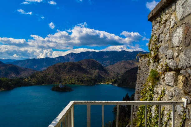 istock Beautiful view over Lake Bled, Slovenia 694164456