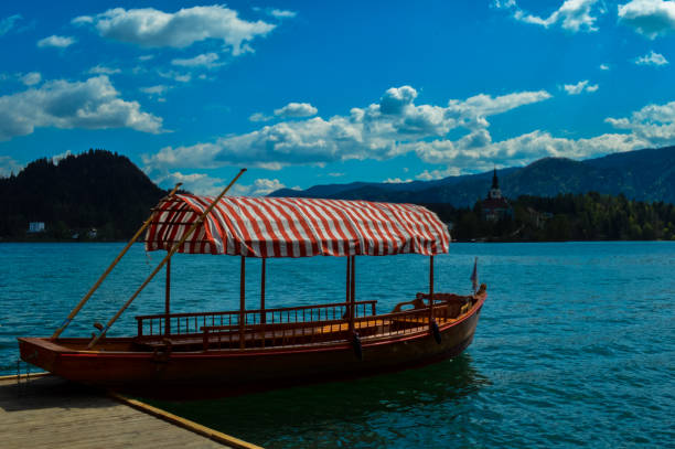 istock Beautiful view over Lake Bled, Slovenia 694164584