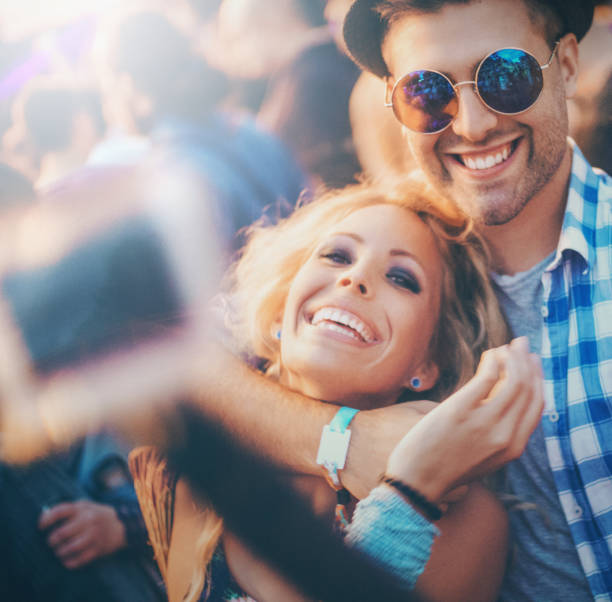 istock Couple at a concert. 694167602
