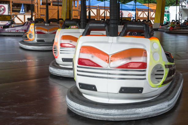 istock Bumper car  at a folk festival 694177182