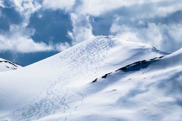 istock Off-Piste Skiing. Geiranger, Norway. 694177242
