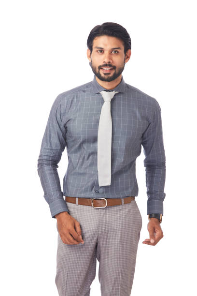 Confident and successful Young businessman Young businessman confident and successful Closeup Portrait on white. asian suit man cross hand stock pictures, royalty-free photos & images