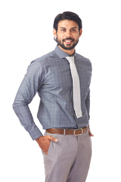 Confident and successful Young businessman Young businessman confident and successful Closeup Portrait on white. asian suit man cross hand stock pictures, royalty-free photos & images