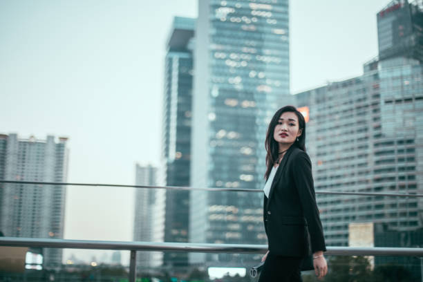 istock Modern Asian businesswoman 694187702